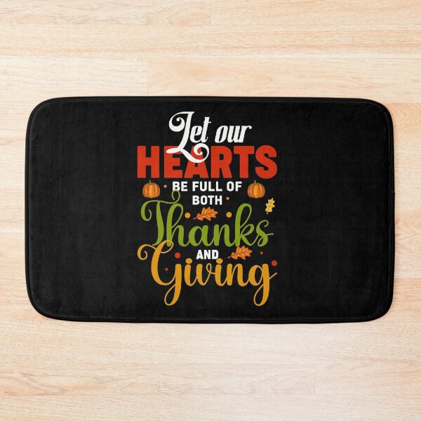 Item preview, Let Our Hearts Be Full of  Both Thanks and Giving designed and sold by Sheepherder120.