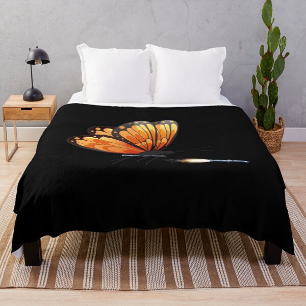 Item preview, Angry Monarch Butterfly Air Missile, Rocket Blast Off Monarch Print designed and sold by Merchking1.