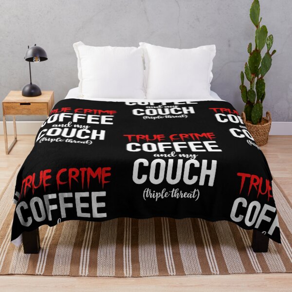 Item preview, True Crime Obssessed, True Crime And Coffee designed and sold by SportyDogShop.
