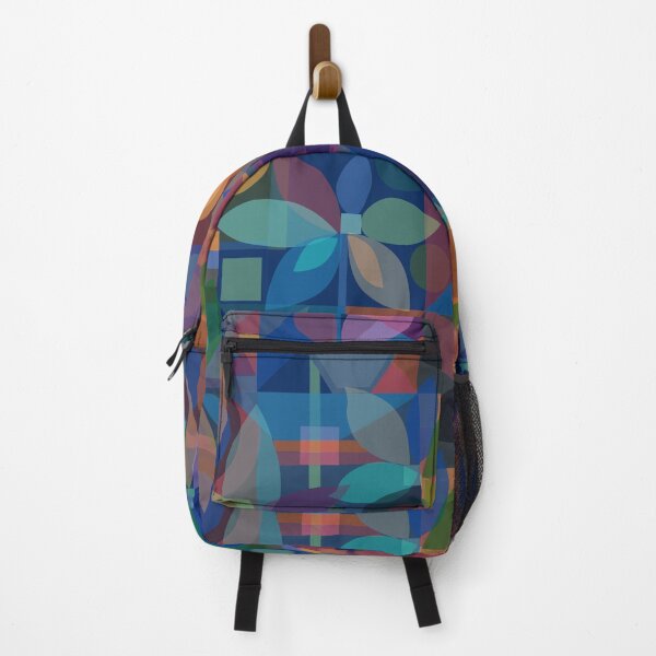 Item preview, Geometric Floral Abstract, dark designed and sold by Palifino.