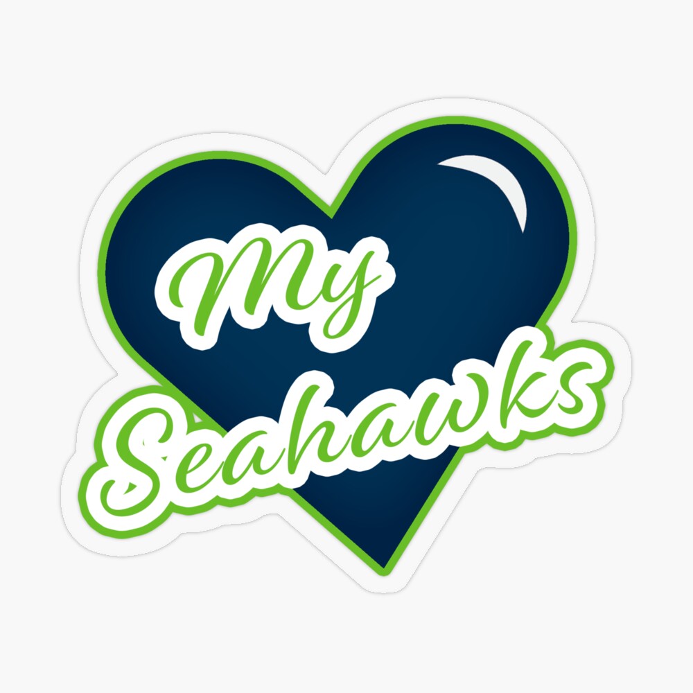 Seattle Seahawks Tiny Heart Shape T-shirt - Jomagift