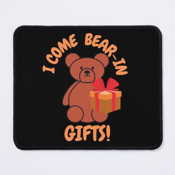 Item preview, Cute and Funny Christmas Bear Pun designed and sold by DylanJones1.