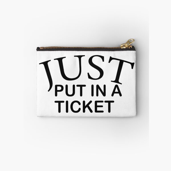 Item preview, Just Put In a Ticket, Programmer, IT tech gift, Geek gifts designed and sold by adjamine.