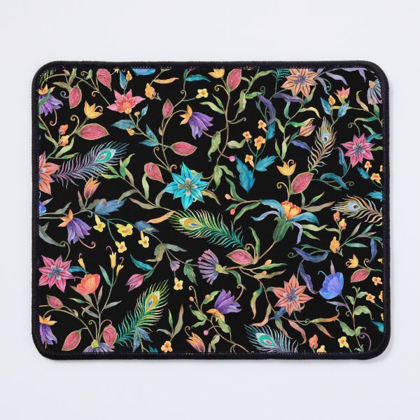 Item preview, Flower with Peacock feather  designed and sold by Sarwat Reza.