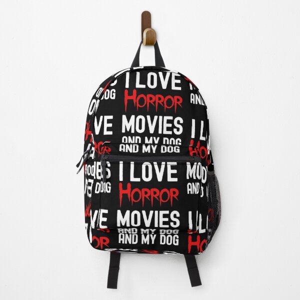 Item preview, Horror Movies And My Dog, Horror Movie Obsessed designed and sold by SportyDogShop.