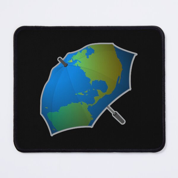 Item preview, Environmental Movement Meteorologists Humor Earth Umbrella Weather Forecast designed and sold by Merchking1.