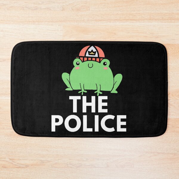 Item preview, Frog the Police  designed and sold by Puns-n-Rainbows.