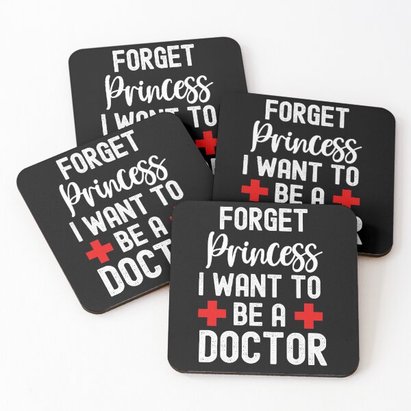 Item preview, Forget Princess I Want To Be A Doctor, When I Grow Up designed and sold by SportyDogShop.