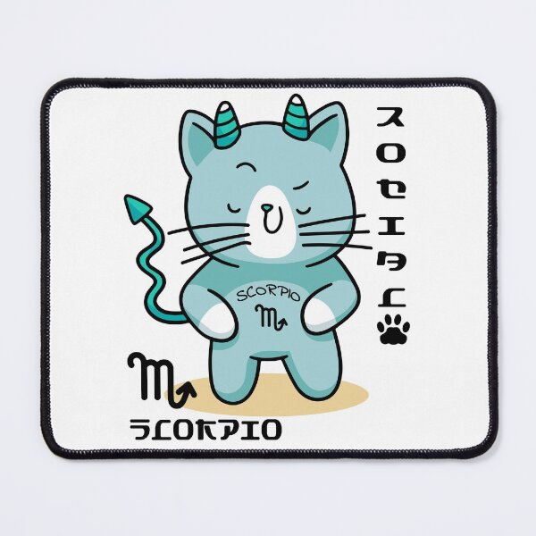 Item preview, Cat Scorpio, Cat owner was born in Scorpio Astrology , birthday Cat lovers, 12 zodiac designed and sold by M711_ARTsGifts.