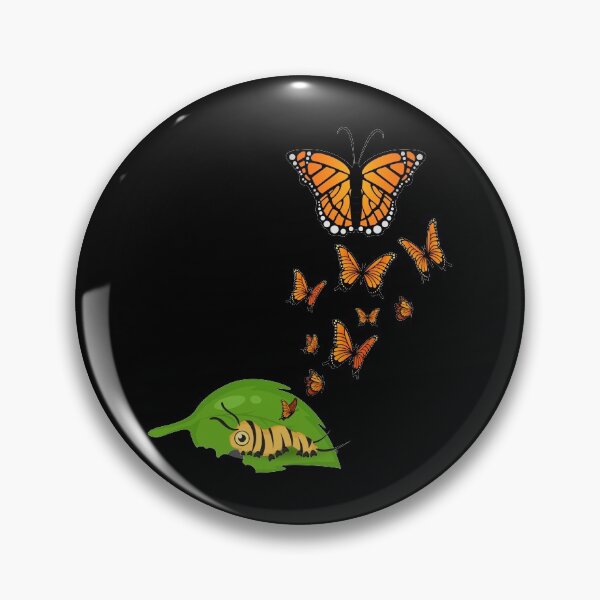 Item preview, Colorful Caterpillar Monarch Butterfly Metamorphosis Cycle Of Butterflies designed and sold by Merchking1.