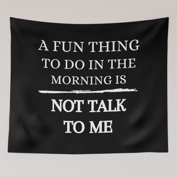Item preview, A Fun Thing (Is Not Talk To Me) designed and sold by RusticHouse.