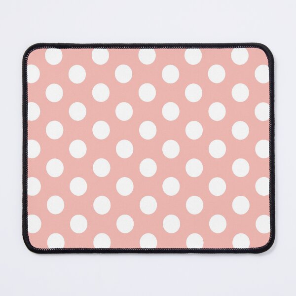 Item preview, Medium WHITE and BABY PINK POLKA DOTS  designed and sold by RachelMacht.