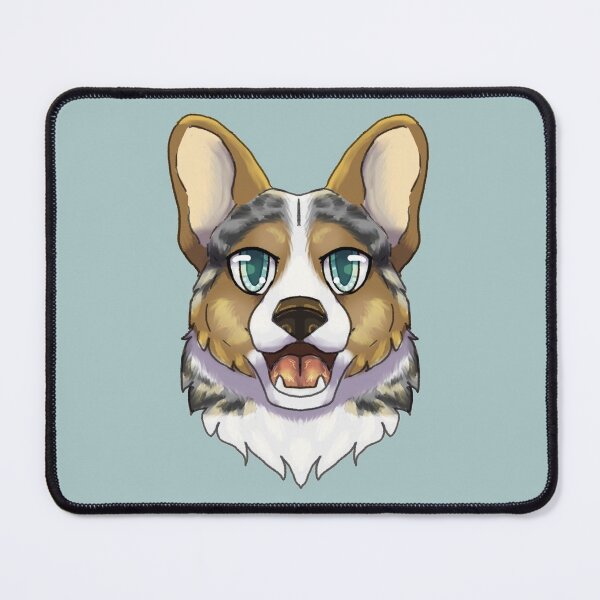 Artikelvorschau, Blauer Merle Corgi entworfen und verkauft von Bamsdrawz.