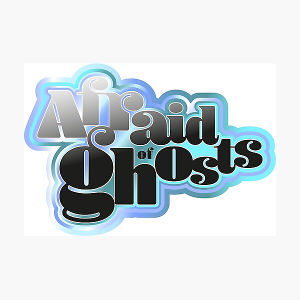 Item preview, Afraid of Ghosts designed and sold by Jokertags.