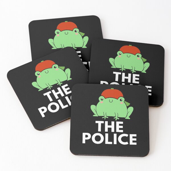 Item preview, Frog the Police #2 designed and sold by Puns-n-Rainbows.