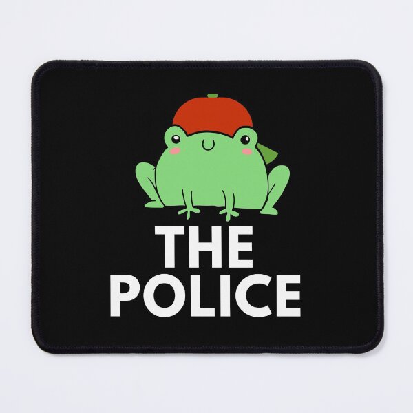 Item preview, Frog the Police #2 designed and sold by Puns-n-Rainbows.