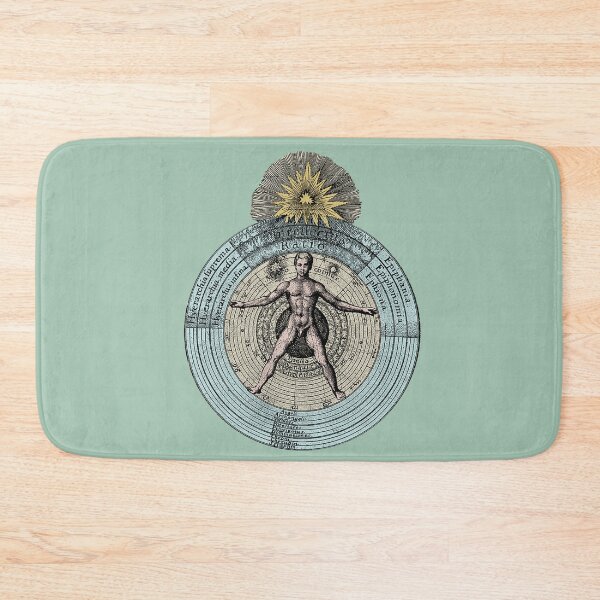 Item preview, Alchemic Illustration, Vintage Fludd Esoteric mandala art designed and sold by IsisOsiris.