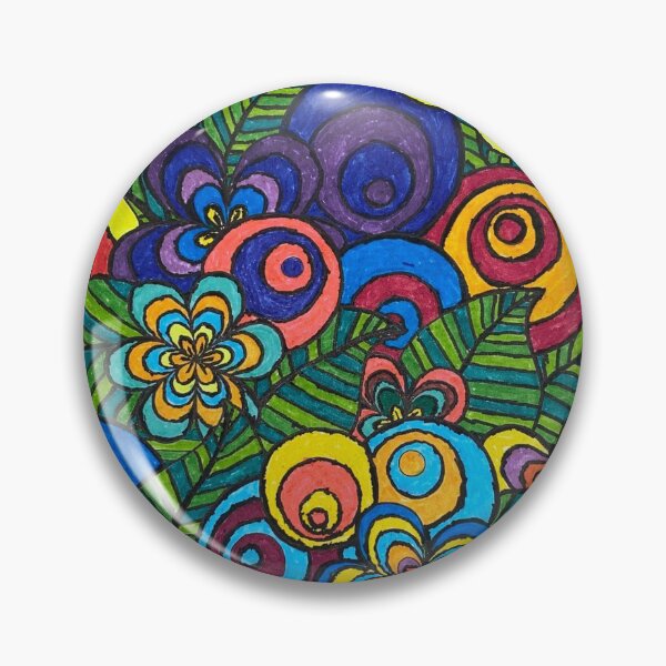 Item preview, Colourful flowers #artwork designed and sold by Desirablesgoods.