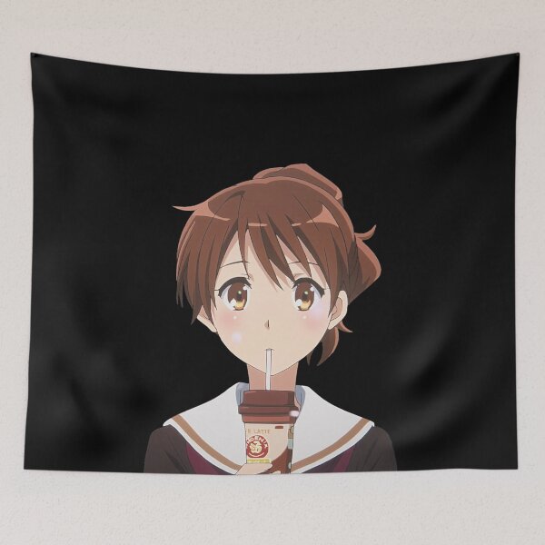 Item preview, Kumiko sipping coffee designed and sold by KenjiYuki.