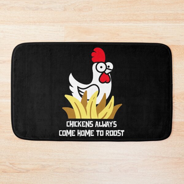 Item preview, Chickens always come home to roost (illustration, text) designed and sold by JellyBeenzz.