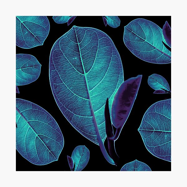 Item preview, Leaves in Neon designed and sold by IvonaVargek.