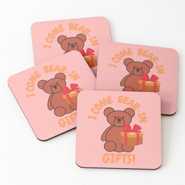 Item preview, Cute and Funny Christmas Bear Pun designed and sold by DylanJones1.