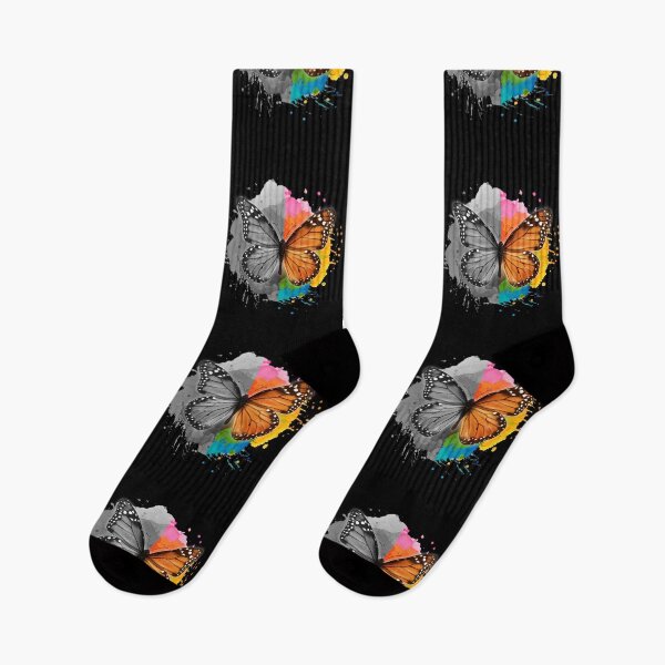 Item preview, Living With Bipolar Disorder, Monarch Butterfly Fight Depression Awareness designed and sold by Merchking1.