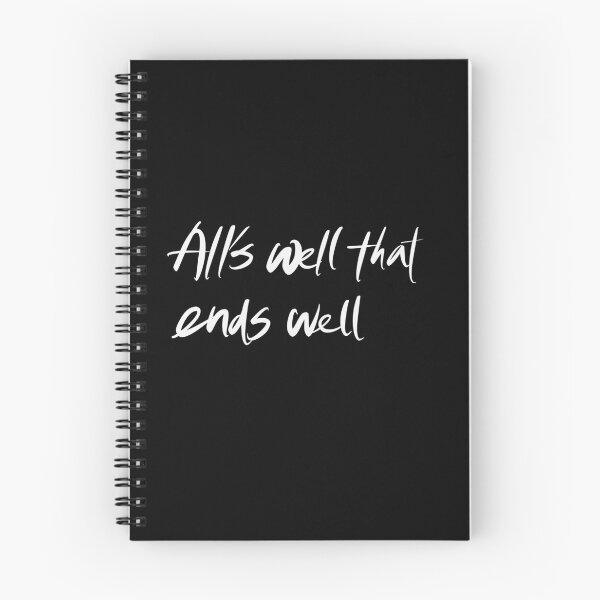 Item preview, All’s well that ends well designed and sold by Wexpresso.