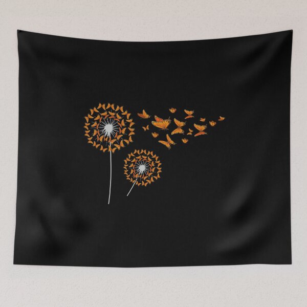Item preview, Monarch Butterfly Flower, Monarch Beautiful Dandelion, Save Monarchs Orange Butterflies designed and sold by Merchking1.