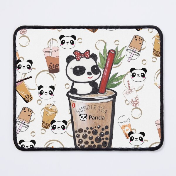 Item preview, Pandas love bubble tea designed and sold by RheaRealm.