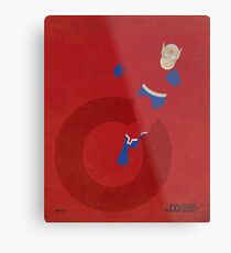 Orion - Superhero Minimalist Alphabet Print Art Metal Print