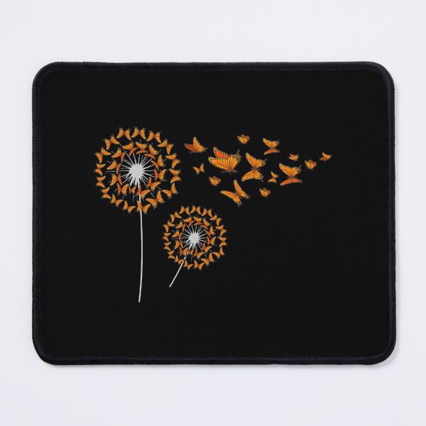 Item preview, Monarch Butterfly Flower, Monarch Beautiful Dandelion, Save Monarchs Orange Butterflies designed and sold by Merchking1.