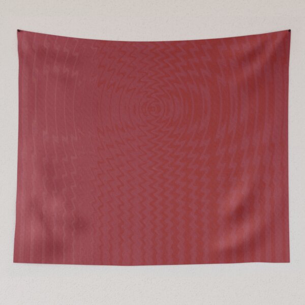 Item preview, Rippling red lines pattern designed and sold by VilaPropuh.