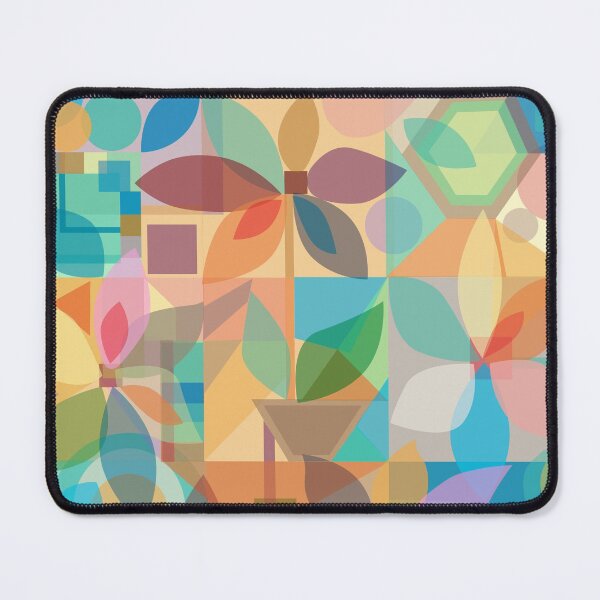 Item preview, Geometric Floral Abstract, multiple colors designed and sold by Palifino.