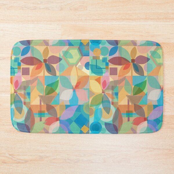Item preview, Geometric Floral Abstract, multiple colors designed and sold by Palifino.
