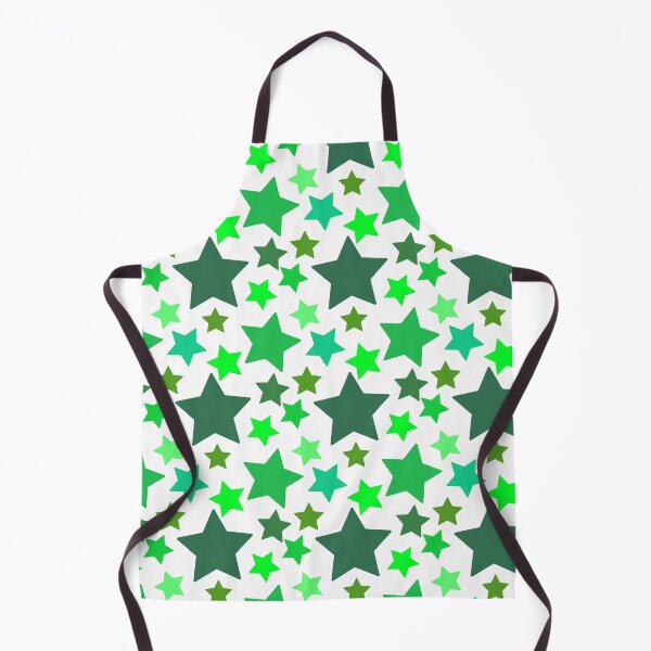 Item preview, shades of green star pattern - pattern designed and sold by Jessi-Sketches.