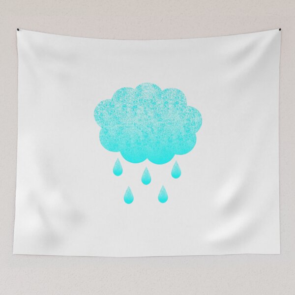 Item preview, Cloud and raindrops designed and sold by mborgali.