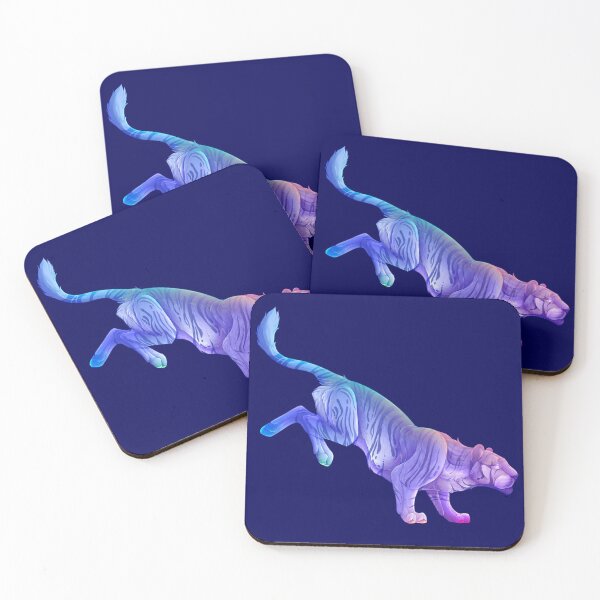 Item preview, Tiger Leaping designed and sold by FeralCoconut.