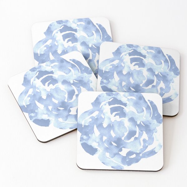 Item preview, Blue rose watercolor designed and sold by PyjamaBee.