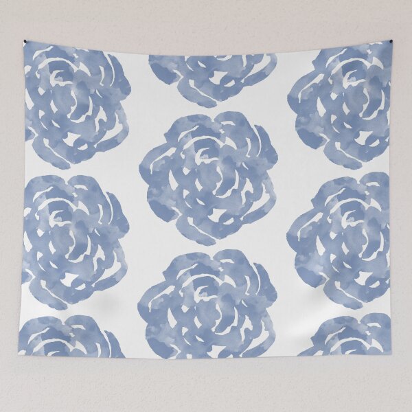 Item preview, Blue rose watercolor designed and sold by PyjamaBee.