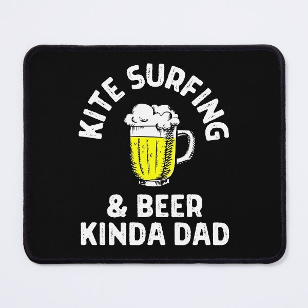 Item preview, Kite surfing & beer kinda dad designed and sold by TheGreenGoat.