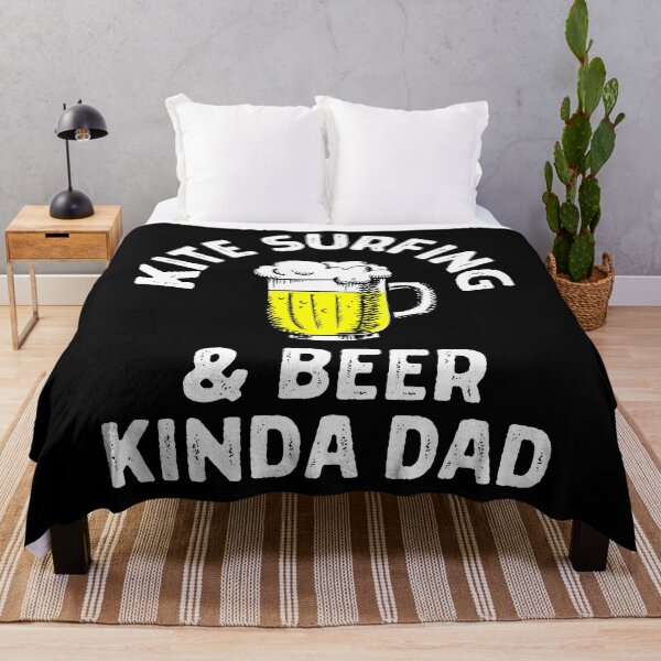 Item preview, Kite surfing & beer kinda dad designed and sold by TheGreenGoat.