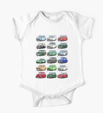 Mini-Zeitlinie Baby Body Kurzarm