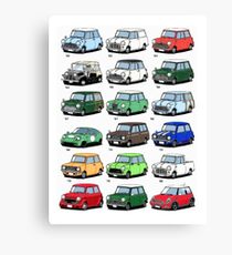 Mini time line Canvas Print