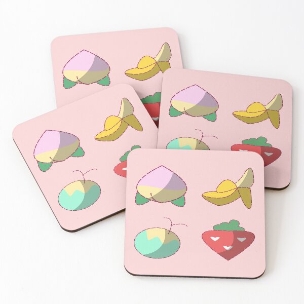 Item preview, Peach Banana Melon Strawberry Fruity Pack designed and sold by sadimouto.