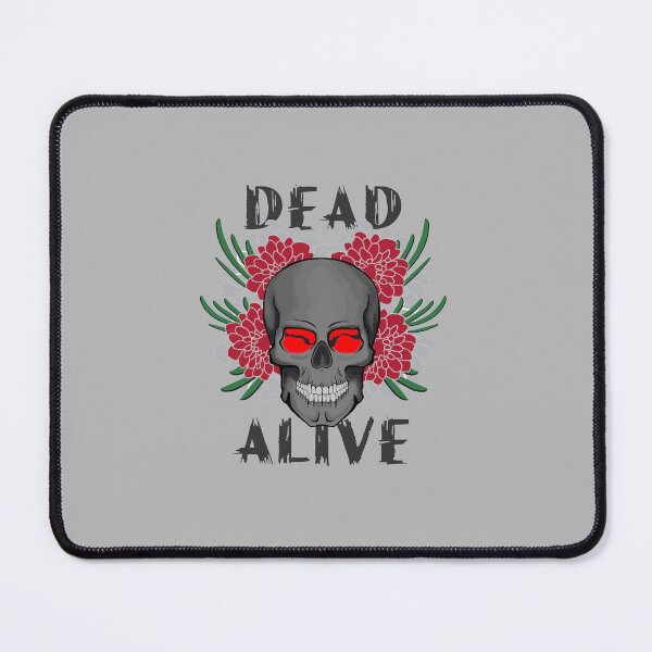 Item preview, Death Alive Halloween Skull designed and sold by PodiShawna.