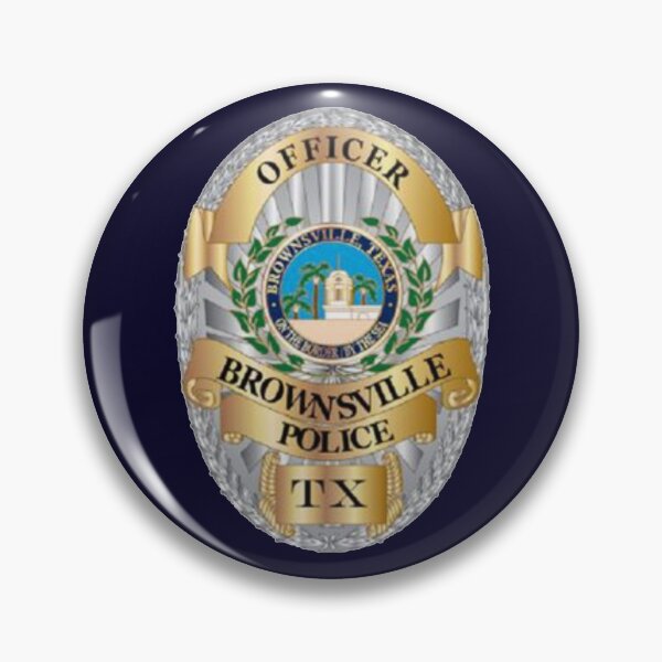 Item preview, Brownsville Texas Police Badge designed and sold by Lawrence Baird.
