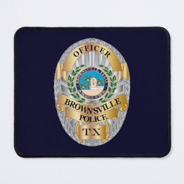 Item preview, Brownsville Texas Police Badge designed and sold by Lawrence Baird.