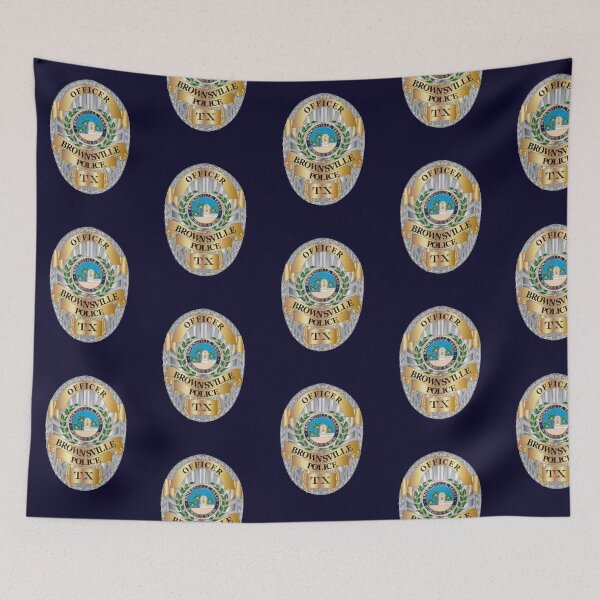 Item preview, Brownsville Texas Police Badge designed and sold by Lawrence Baird.