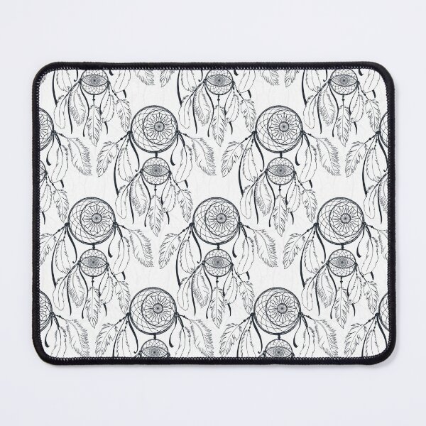 Item preview, Classy Black dreamcatcher White Pattern designed and sold by NdesignTrend.
